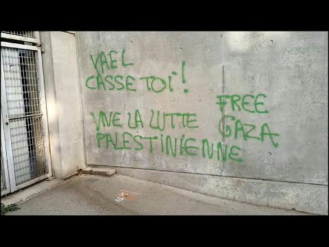 Pro-Palestinian students and protesters await Assembly President's visit to Lyon university | AFP