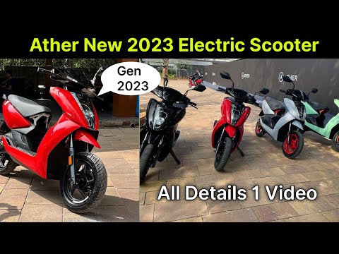 ⚡Ather का कमाल 2023 New Gen  Launch | 7 New Update | Best EV 2023 in india | ride with mayur