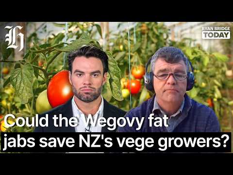 Could the Wegovy fat jabs save NZ's vege growers? | Ryan Bridge TODAY