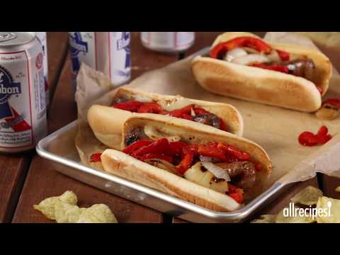 Grilling Recipes - How to Make Festival-Style Grilled Italian Sausage Sandwiches