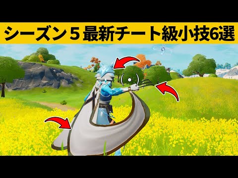 非売品のチートアイテムを装備する方法！！！シーズン５最強バグ小技裏技集！【FORTNITE/フォートナイト】