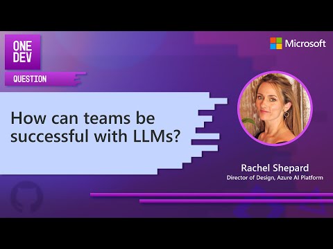 How can teams be successful with LLMs? | One Dev Question