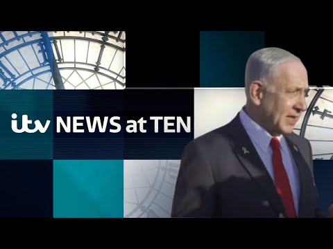 Watch Monday's ITV News at Ten - as Netanayu arrives in the US for talks with Trump | ITV News