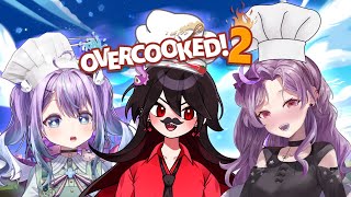 【Overcooked 2】QUEMANDO LA LECHUGA CON MIS TILINAS 🤑 @AkamiChiyoCh @Hos