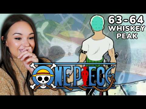 WHISKEY PEAK IS SUS 😅 ONE PIECE | 63-64 Reaction / Discussion