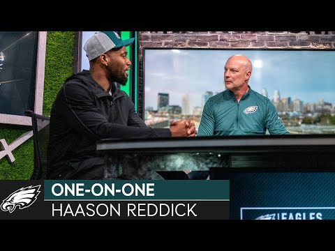 Haason Reddick Bringing a "Relentless Attitude" to the Eagles | Eagles One-On-One video clip 