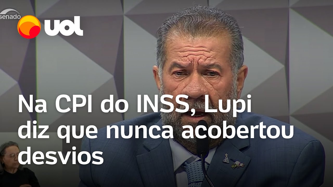CPI do INSS: Lupi se defende e diz que não sabia de desvios: ‘Má-fé eu nunca tive’