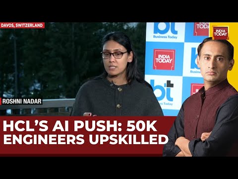 Roshni Nadar: AI Shrinks Software Development Time By '60-70 Percent' At HCL | Davos Brainstorm 2025