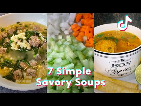 7 Simple Savory Soup Recipes from TikTok That Will Keep You Warm | TikTok Compilation | Allrecipes