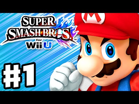 Super Smash Bros. Wii U - Gameplay Walkthrough Part 1 - Mario! (Nintendo Wii U Gameplay) - UCzNhowpzT4AwyIW7Unk_B5Q