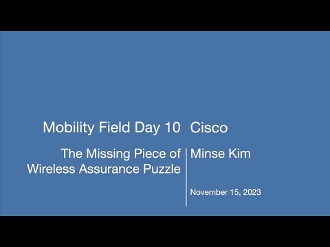 Cisco The Missing Piece of Wireless Assurance Puzzle: The Client Interop