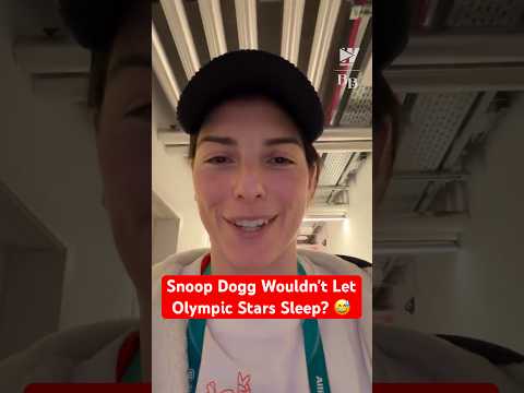 Snoop Dogg Wouldn't Let Olympic Stars Sleep? 😅