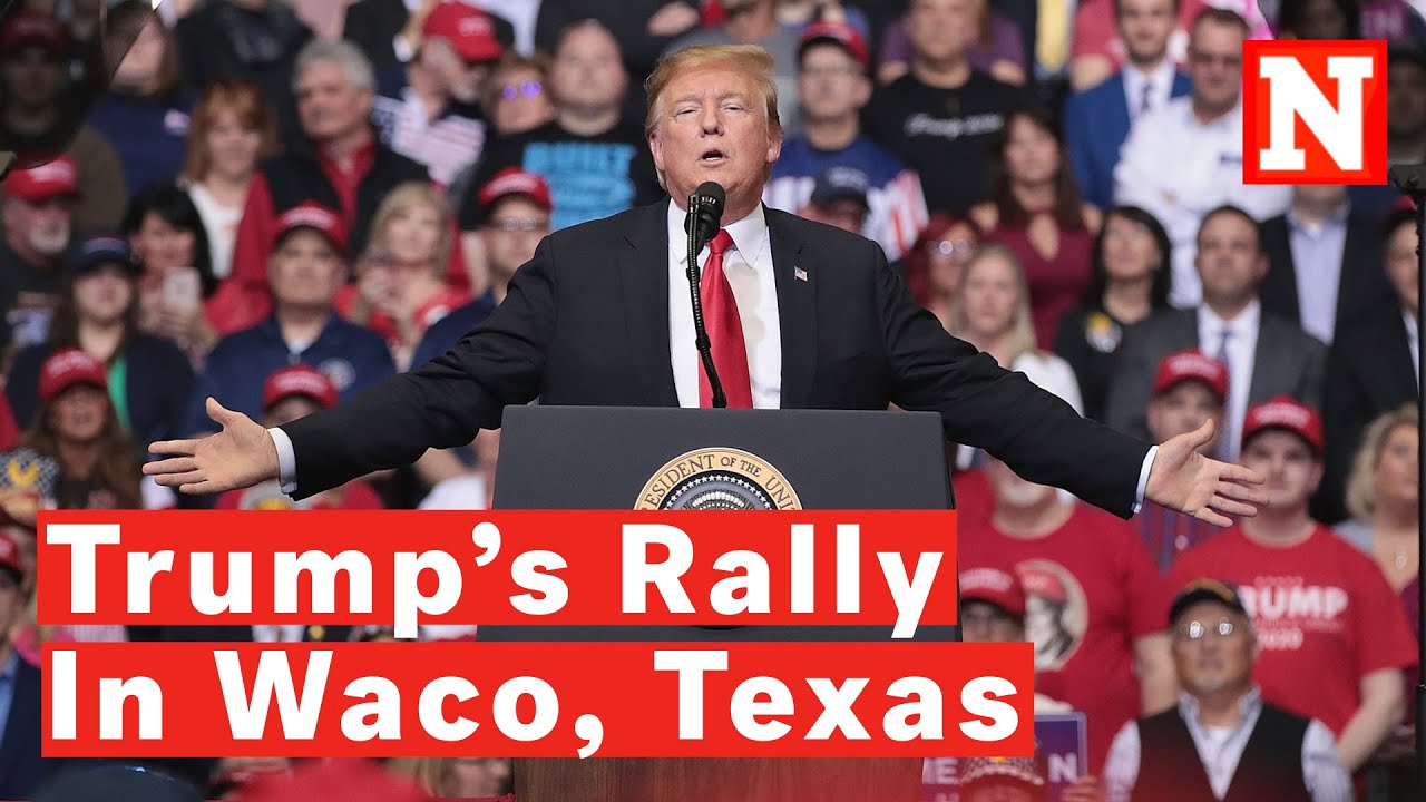 What To Know About Donald Trump’s Rally In Waco, Texas