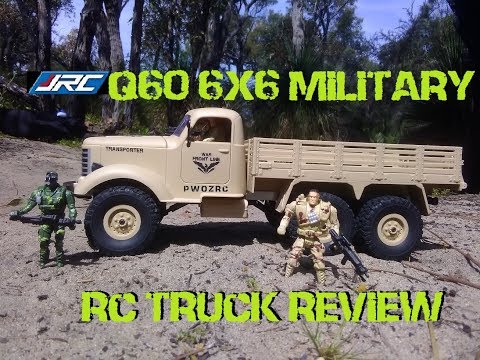 JJRC Q60 1/16 Scale 6x6 RC MILITARY TRUCK REVIEW - UCu9W2fjJrH8E6aa1AQuSD4A