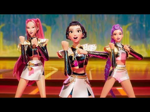 Huntrix Sings "Golden" KPop Demon Hunters