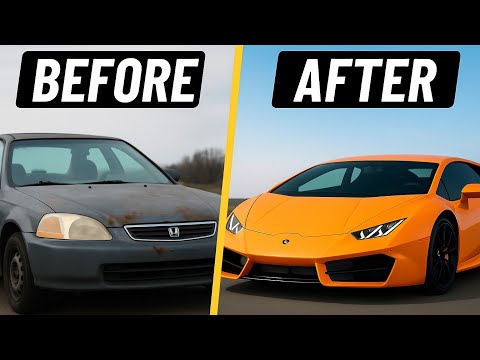 Flipping my way to a super car