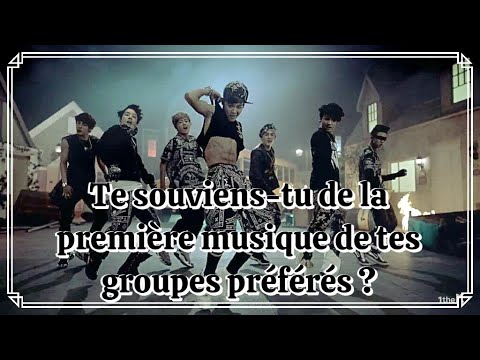 Vidéo [K-QUIZ] - TROUVE LE GROUPE AVEC LEUR PREMIERE MUSIQUE