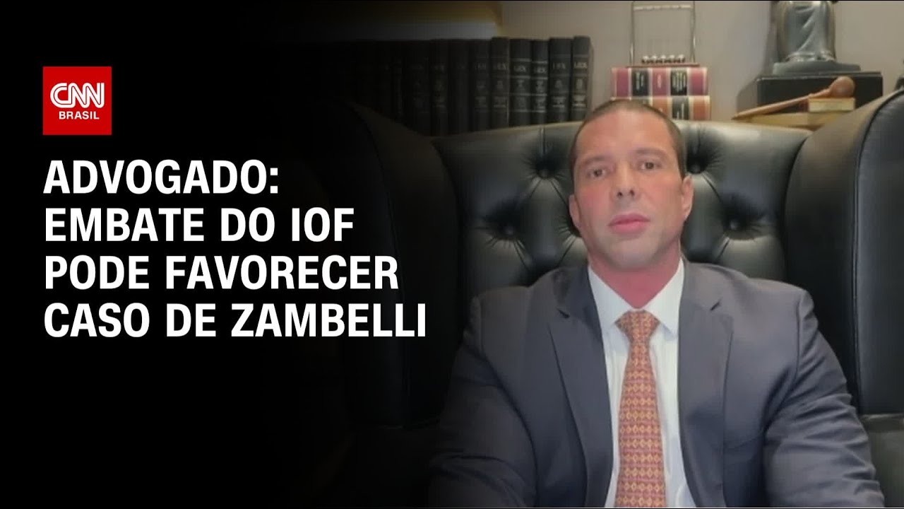 Embate do IOF pode favorecer caso de Zambelli diz advogado de defesa | BASTIDORES CNN