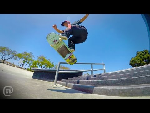 Skateboarder Angel Cardenas Shreds Park Like a Boss - UCsert8exifX1uUnqaoY3dqA