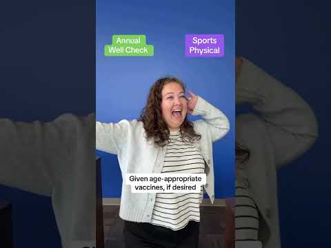 Sports Physical vs Well Check