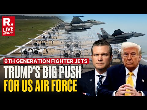 US President Trump LIVE: Donald Trump To Award US Air Force Next-Generation Fighter Jet Contract