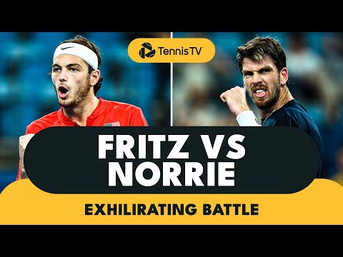 EXHILIRATING Taylor Fritz vs Cam Norrie Battle | United Cup 2023 Highlights