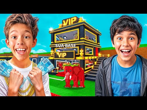 Eles ficaram IMPRESSIONADOS com minha base que CONSEGUI no PVP do ROUBE brainrot
