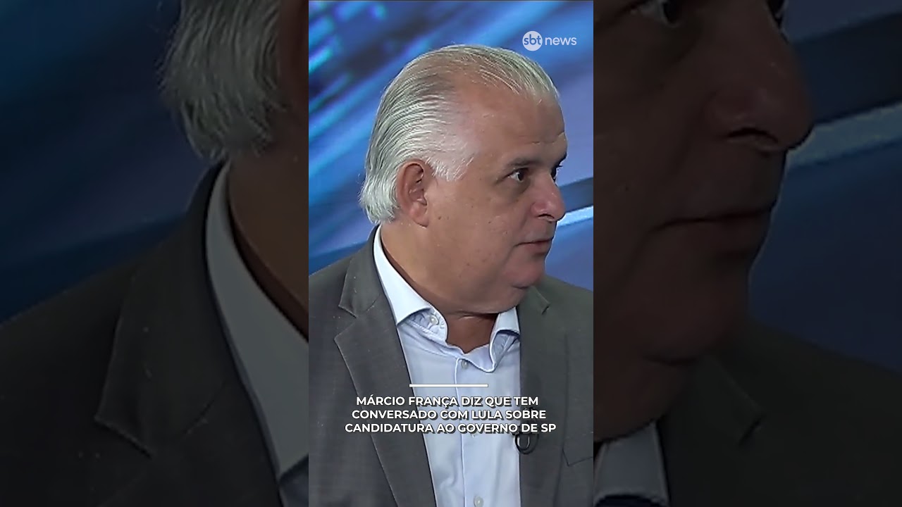 Márcio França diz que tem conversado com Lula sobre candidatura ao Governo de SP