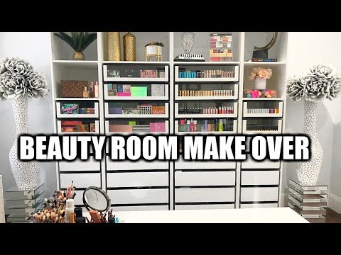 EXTREME BEAUTY ROOM MAKEOVER | TIME LAPSE  | MAKEUP ORGANIZATION - UCKMugoa0uHpjUuq14yOpagw