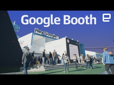 Google booth tour at CES 2018 - UC-6OW5aJYBFM33zXQlBKPNA