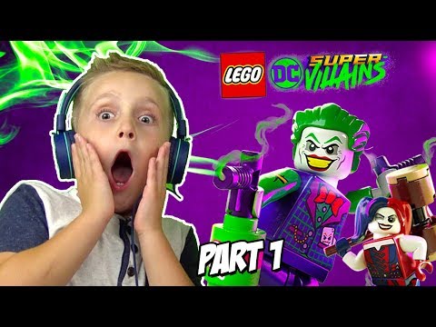 LEGO DC Super-Villains Gameplay Part 1 | Joker and Harley Quinn Escape | KIDCITY - UCCXyLN2CaDUyuEulSCvqb2w
