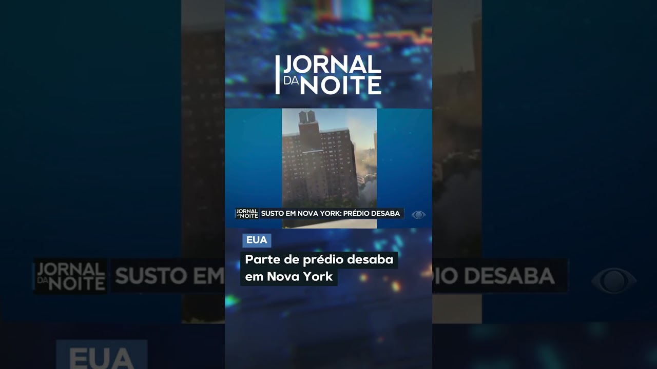 Parte de prédio desaba em Nova York