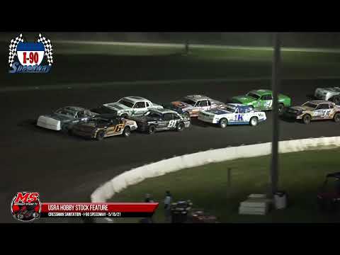 Hobby Stock &amp; B-Mod Features | I-90 Speedway | 5-15-2021 - dirt track racing video image