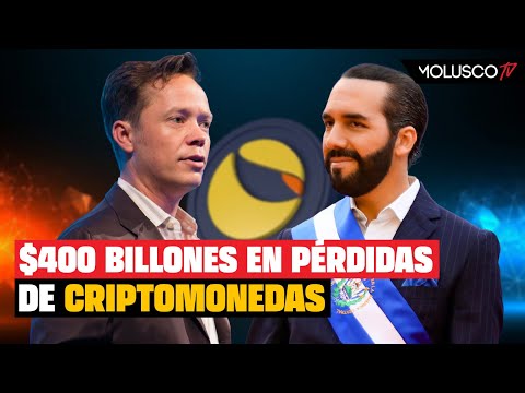 400 billones de dólares en perdidas por caída de mercado de criptomonedas ¿Quitarse o Invertír?