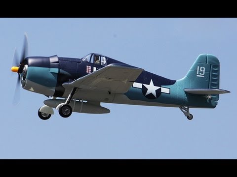 FMS 1100mm F6F Hellcat Brushless Powered RC Warbird wanting to play - UCArUHW6JejplPvXW39ua-hQ