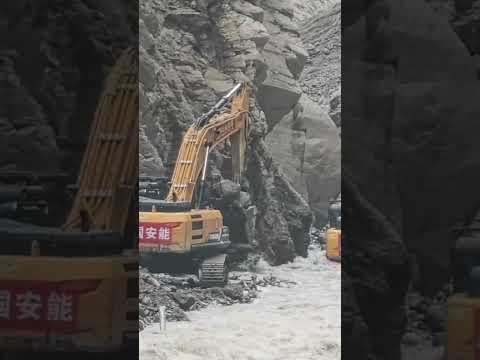 WATCH: <strong>China</strong> Races To Restore Roads Swept Away In Nepal-<strong>Tibet</strong> Disaster | #shorts