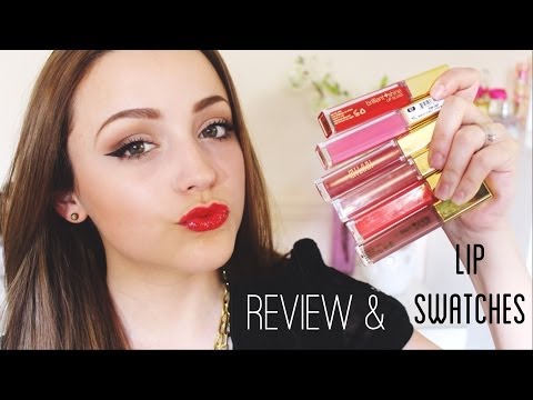 Review/ Lip Swatches- Milani Brilliant Shine Lip Glosses - UC8v4vz_n2rys6Yxpj8LuOBA