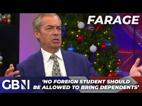 'Absolutely ridiculous' | Farage fumes over immigration fiasco - 'Universities are huge backdoor in'