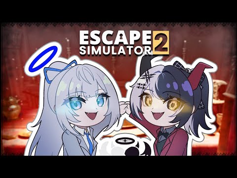 Big Brain Agent & Archiver Returns to Dracula's Castle 【Escape Simulator 2 with Zeta】