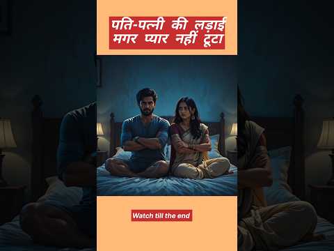 पति-पत्नी की लड़ाई, मगर प्यार नहीं टूटा✨ #aishorts #shortvideo #youtubeshorts #shorts