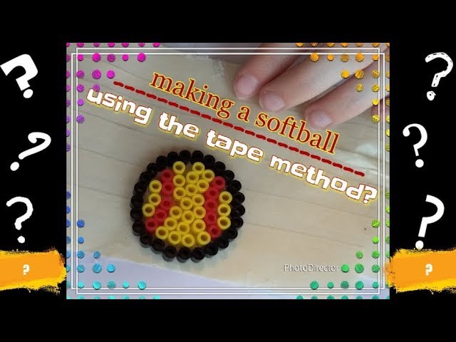 How to Make Baseball Perler Beads