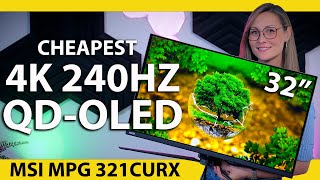 Vido-Test MSI MPG 321CURX par Techtesters