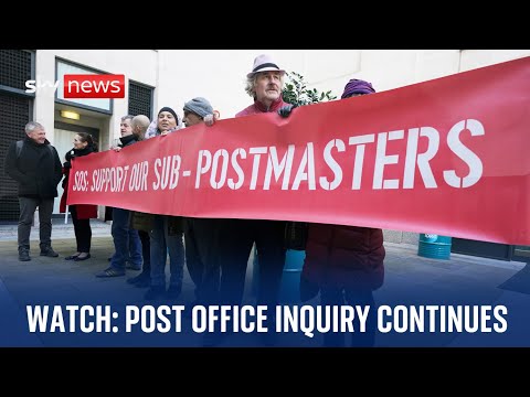 Post Office Horizon inquiry hearings continue | Friday, 12 January 2024