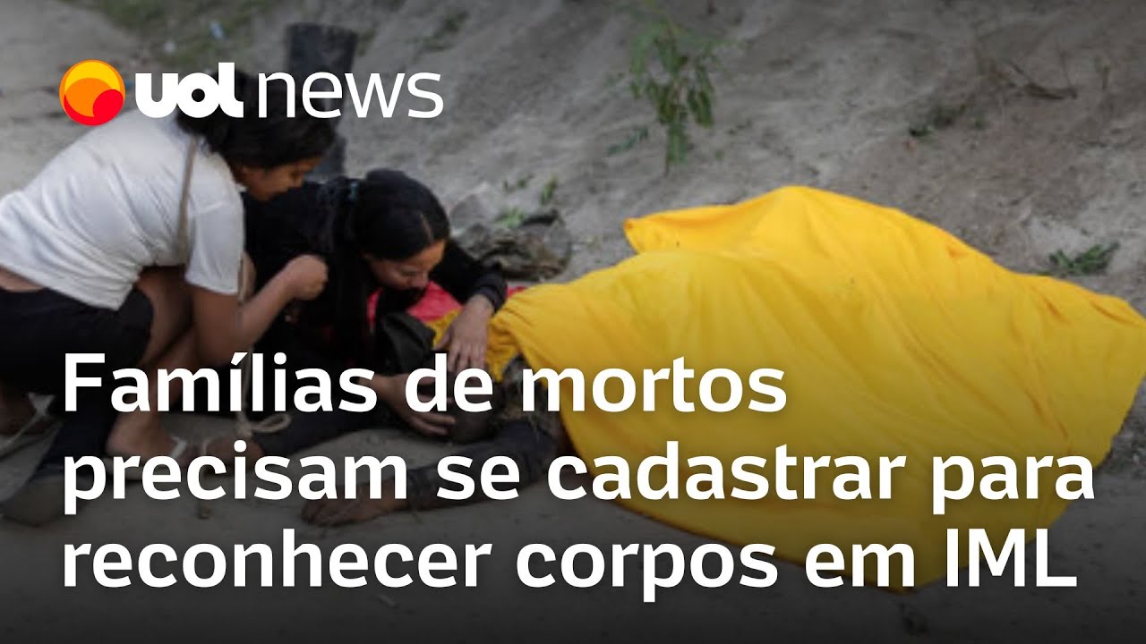 Operação no Rio famílias de mortos têm que se cadastrar para reconhecer corpos em IML  TV Online Operação no Rio famílias de mortos têm que se cadastrar para reconhecer corpos em IML