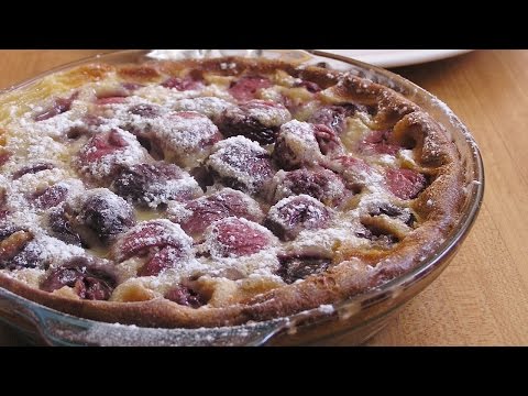 Receta de clafoutis de cereza / Cherry clafoutis recipe - UClIHawzMOBFQc1QZu2XYuoQ