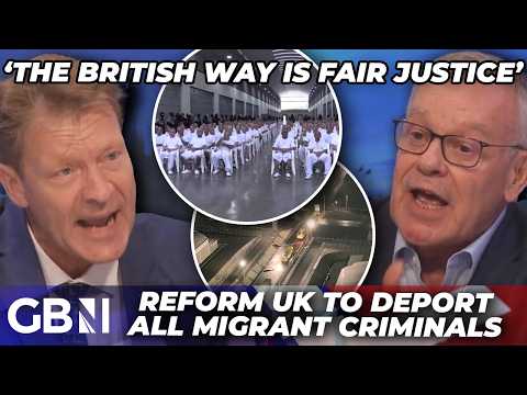 ‘Feeble GUTLESS politicians’ | Richard Tice CLASHES over Reform UK's El Salvador prison plan