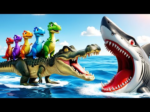All Spiderman T Rex vs SuperHero Dinosaurs combat Monsters in dinosaur world - ARBS 2025