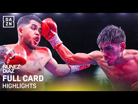 FULL CARD HIGHLIGHTS! | Sugar Nunez vs Christopher Diaz