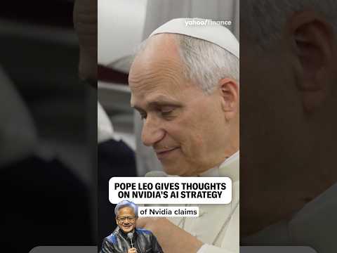 Pope Leo isn't sure about Jensen Huang