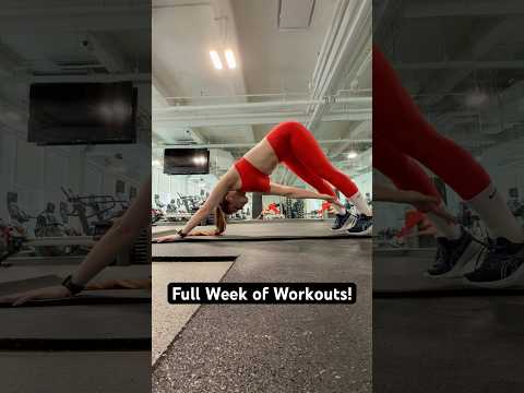 Full week of workouts as someone who eats for a job! #workout #fitness #eating #health #foodie